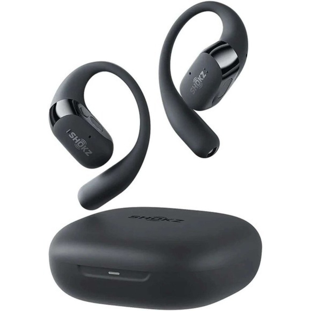 New! Shokz OpenFit 2+ Open-Ear Headphones Dolby Audio Enabled Earbuds T921-ST-BK